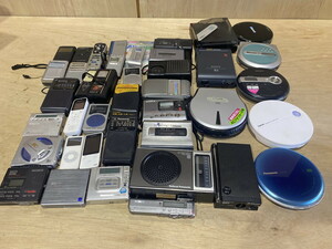 [13-96]CD player radio MD player radio-cassette audio equipment etc. set sale SONY Panasonic ELPA etc. junk 