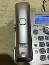 【１３－７６】パナソニック コード付き デジタル 電話機 VE-GZ51-N (親機のみ・子機無し） 迷惑電話対策機能搭載 通電確認のみOK_画像4