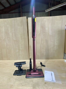 [13-90] Shark SHARK cordless stick cleaner vacuum cleaner EVOPOWER SYSTEM CS200JRD ruby red instructions have secondhand goods 