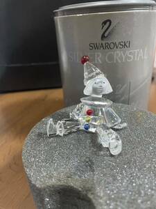  б/у | Swarovski crystal фигурка марионетка высота 44mm кукла украшение мелкие вещи произведение искусства .. кукла .... Mario сеть SWAROVSKI