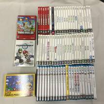 gy391 送料無料！現状品 ニンテンドー Wii×48 WiiU×23 ソフト まとめ 計71点セット スプラトゥーン スーパーマリオブラザーズ WiiFit 等_画像1