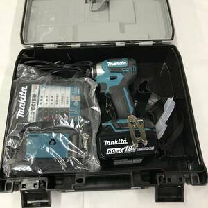 sy404 送料無料！美品 makita マキタ 充電式インパクトドライバ TD173DRGX 18V6.0Ahバッテリ×1 充電器 ケース付き