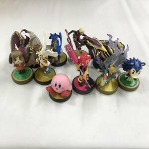 gy414 送料無料！アミーボ amiibo まとめ 10点セット スプラトゥーン どうぶつの森 リンク カービィ モンハン 等