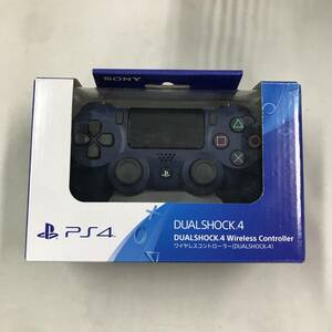 gy455 送料無料！動作品 SONY ワイヤレスコントローラー CUH-ZCT2J DUALSHOCK 4 ミッドナイトブルー