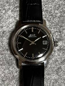 【自動巻き】ヴィンテージ　ピアジェ PIAGET デイト メンズ 腕時計 1980代スイス製　再生品