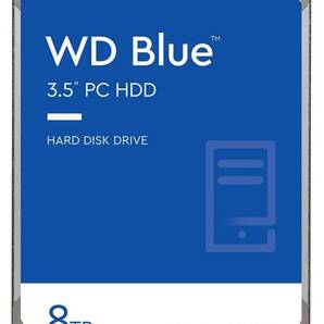 送料無料!!★Western Digital WD Blue WD80EAZZ 8TB 3.5インチHDD CMR SATA 5640rpm キャッシュ128MB★その１の画像1