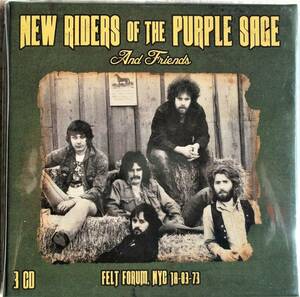 NEW RIDERS OF THE PURPLE SAGE & FRIENDS NEW RIDERS OF THE PURPLE SAGE & FRIENDS FELT FORUM NYC 18-03-73 (3CD)