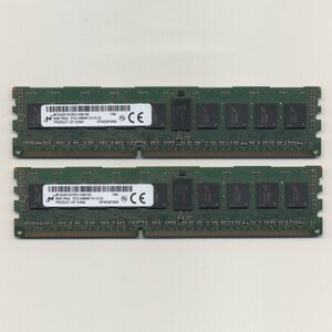 yb314/マイクロン PC3-14900R ECC/ DDR3-1866 / 8GBx2枚 計16GB