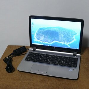 3367/HP Probook 450 G3 i5-6200U/500GB/8GB/無線/BT/カメラ/win10