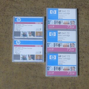 L573☆HP/DAT72 データカートリッジ/C8010A ★未開封・未使用品/5個Set★