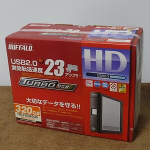 yb403/Buffalo USB外付けHDD HD-HS320U2 320GB 未開封