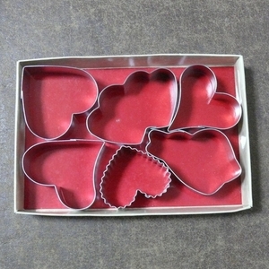 d294☆Wilton☆Hearts☆Cookie Cutter Set ☆クッキーカッターセット