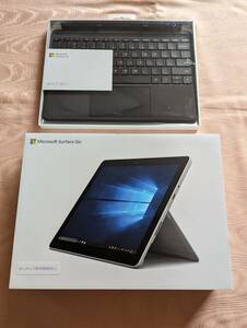 Microsoft Surface Go + English version keyboard juridical person and, education machine oriented model Windows10Pro SSD128GBli tail BOX beautiful goods 