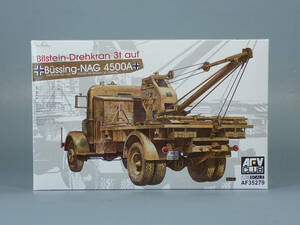 #AFV Club AF35279 Germany land army Kfz.100byusingNAG 4500 A-1 3t crane car 1/35 plastic model 