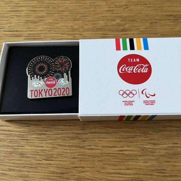 東京オリンピック　コカコーラ　ピンバッチ 非売品　ノベルティ　景品　TOKYO2020 ピンズ