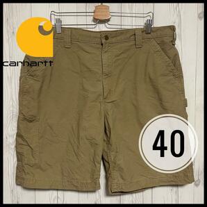 ◆ Carhartt ◆ カーハート ショートパンツ ハーフパンツ ベージュ 短パン ワークパンツ