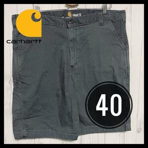 ◆ Carhartt ◆ カーハート ショートパンツ ハーフパンツ 短パン 40 グレー ワークパンツ