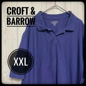 ◆ croft & barrow ◆ ポロシャツ クロフトアンドバロー パープル 紫 US古着 オーバーサイズ ビッグサイズ ゴルフ