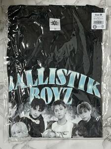 未使用 未開封 BALLISTIK BOYS LIVE TOUR 2023 N.E.X.T. BIG RAP TEE BLACK Mサイズ Tシャツ 半袖 バリスティックボーイズ バリ LDH