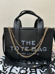 MARC JACOBS マークジェイコブス THE LEATHER SMALL TOTE BAG/ザ レザー スモール トートバッグ