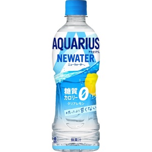 アクエリアス NEWATER　500ml PET(24本×1ケース) スポーツドリンク 熱中症対策