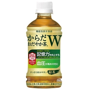 からだおだやか茶W 350mlPET 24本 (24本×1ケース) 機能性表示食品 ペットボトル