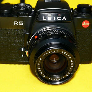 Leica ライカ R5ボディ ＋ 35ｍｍＦ2.8 ELMARIT-R 美品 動作問題なしの画像1