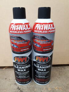 ■FW1 エフダブリューワン 水を使わない洗車 ワックス　2本セット　未使用品