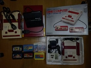 任天堂ファミリーコンピュータ（2台）+ディスクシステム+ゲームソフトSET