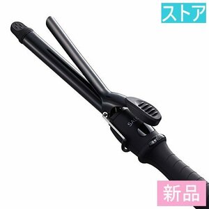 新品・ストア★SALONIA マイナスイオン ヘアアイロン セラミックカールアイロン 19mm SL-008 ブラック 新品・未使用