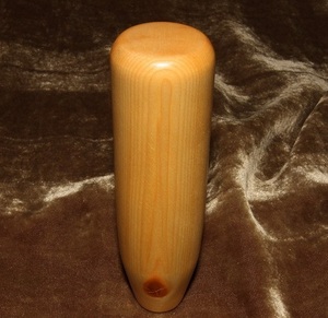 木製シフトノブ(材質：米ヒバ）8ｘ1.25mm（RD-37.2D131.1L)