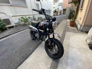 ホンダ　モンキー125 事故車