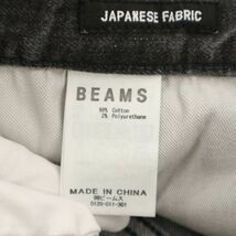 BEAMS ビームス 通年 日本製生地 USED加工★ 裾ジップ テーパード ストレッチ デニム パンツ ジーンズ Sz.S　メンズ　C4B01907_4#R_画像10