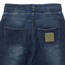 ZARA MAN ザラ マン 通年 USED加工★ 切替 イージー スウェット デニム ジョガー パンツ ジーンズ Sz.30　メンズ　C4B01890_4#R_画像7