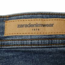 ZARA ザラ マン現行タグ★ 通年 ダメージ加工 ストレッチ スキニー デニム パンツ ジーンズ Sz.32　メンズ　C4B02037_5#R_画像7