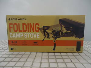  unused goods Iwatani FOREWINDS FW-FS01-BK folding camp stove 