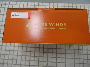NO,2 unused goods Iwatani FOREWINDS FW-FS01-BK folding camp stove 