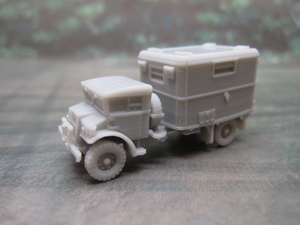 1/144　UK CMP 60cwt C60L　救急車 前期型　レジンキット