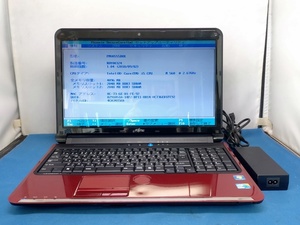 051017 LIFEBOOK AH550/5B Core i5 M560 Mem4GB HDD無 OS無 JUNK