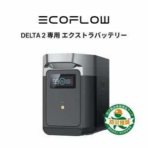 美品 防災応援 EcoFlowメーカー直売 ポータブル電源 DELTA 2 専用バッテリーパック キャンプ 車中泊 工事不要 アウトドア