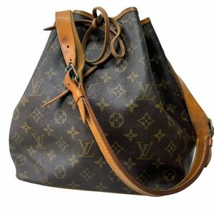 LOUIS VUITTON ルイヴィトン　巾着バッグ　プチノエ　モノグラム