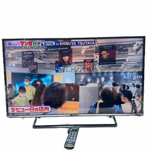 Panasonic パナソニック ハイビジョン 液晶テレビ 40型 TH-40DX600 4K 録画対応 リモコン B-CASカード