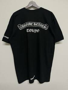 【入手困難】 CHROME HEARTS クロムハーツ 東京限定 Tokyo 黒 ブラック 半袖 Tシャツ 半袖Tシャツ XL 新品 希少 レア