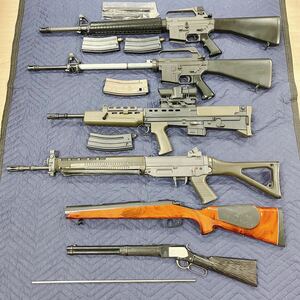 大量 エアガン まとめ売り M16 L85 SG550レミントン ウィンチェスター ガスガン 電動ガン 現状品