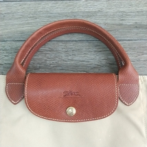 （送料込）ロンシャン■プリアージュ トートバッグ L カーキベージュ LONGCHAMP _画像3