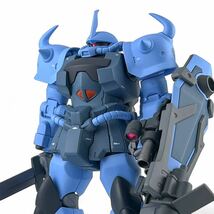 HG 1/144 MS-07B-3 グフカスタム 塗装済 完成品 ガンプラ_画像4