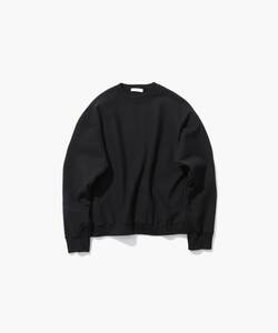 GARMENT DYED URAKE OVERSIZED PULLOVER 04 M BLACK