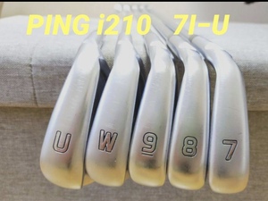 【名器】PING i210 アイアン５本セット 7I-U