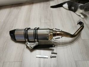 【美品】BEAMS ビームス CORSA-EVOIIステンレスサイレンサー 政府認証 車種：HONDA ADV160 2023- 8BK-KF54