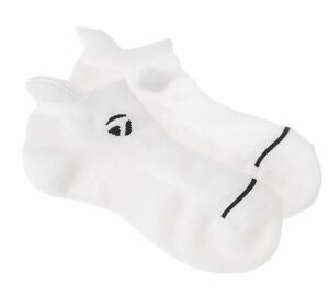 {2024 year spring summer }[.. packet correspondence possible ] TaylorMade TL350 ankle socks (M19379) white 